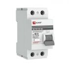  - Выключатель дифференциального тока (УЗО) 2п 40А 30мА тип AC ВД-100 (электромех.) PROxima EKF elcb-2-40-30-em-pro