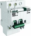  - DEKraft Дифференциальный автоматический выключатель 2Р 25А 30мА тип AC х-ка С ДИФ-101 4,5кА (15005DEK)