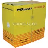 PROCONNECT Кабель UTP 2PR 24AWG CAT5e 305м (01-0027)