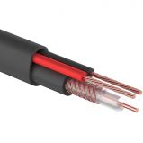 ELETEC Кабель комбинированный RG59 B/U+2x0.75 мм2 75 Ом, Outdoor, 500 м (04-550)