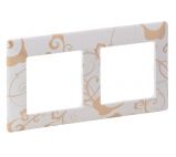 Legrand Valena LIFE Ампир белый Рамка 2-ая (754102)